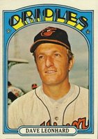 1972 Topps #527 Dave Leonhard Baseball Card