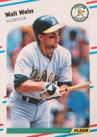 1988 Fleer Update #U-56 Walt Weiss Baseball Card