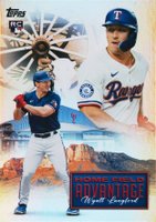 2024 Topps Home Field Advantage #HFA24 Wyatt Langford Update Baseball Card