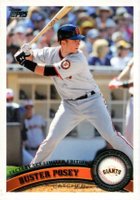 2011 Topps #198 Buster Posey Factory Set Limited Edition Baseball Card
