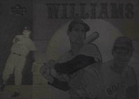 1992 Upper Deck #HH2 Ted Williams Hologram Baseball Card