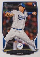 2013 Bowman #218 Hyun-Jin Ryu Baseball Card