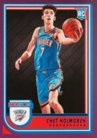 2022 Panini NBA Hoops #232 Chet Holmgren Purple Basketball Card