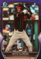 2023 Bowman Draft #BDC107 Bryce Eldridge Chrome-Purple Baseball Card