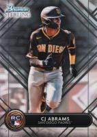 2022 Bowman Sterling #BSR36 CJ Abrams Baseball Card