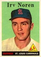 1958 Topps #114 Irv Noren Baseball Card