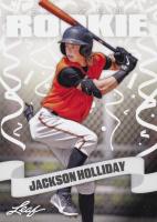 2022 Leaf Multi-Sport Special Release Prized Rookie #18 Jackson Holliday Baseball Card