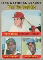 1970 O-Pee-Chee #61 N.L. Batting Leaders Baseball Card