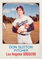 1975 Hostess Twinkies #7 Don Sutton Hand Cut Baseball Card