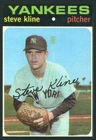 1971 Topps #51 Steve Kline Baseball Card