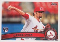 2011 Topps Update #US114 Lance Lynn Baseball Card