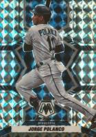 2022 Panini Mosaic #167 Jorge Polanco Mosaic Baseball Card