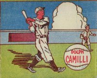 1943 M.P. & Co. # Dolph Camilli Baseball Card