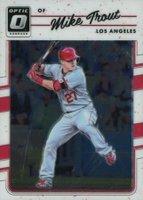 2017 Panini Donruss Optic #107 Mike Trout Baseball Card