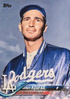 2018 Topps #629 Sandy Koufax Baseball Card