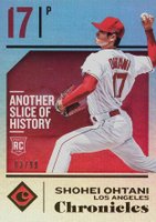 2018 Panini Chronicles #1 Shohei Ohtani Holo Gold Baseball Card