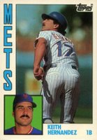 1984 Topps Tiffany #120 Keith Hernandez Baseball Card