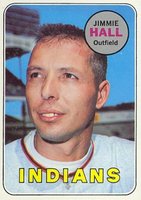 1969 Topps #61 Jimmie Hall Baseball Card