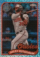 2024 Topps Silver Pack 1989 Chrome Promo #T89C29 Adley Rutschman Baseball Card