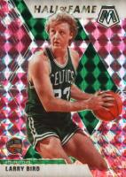 2019 Panini Mosaic #290 Larry Bird Pink Camo Basketball Card