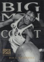 2012 Fleer Retro Z-Force Big Men on Court #11 Bill Russell Basketball Card