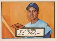 1983 Topps '52 Reprint #36 Gil Hodges Baseball Card
