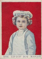1910 Tip Top Bread # Tip Top Boy Mascot Baseball Card