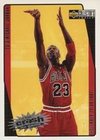 1997 Collector's Choice Crash The Game #C30 Michael Jordan Nov.24-30 Basketball Card