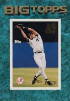 1996 Topps Big Topps # Derek Jeter Baseball Card
