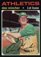 1971 Topps #680 Don Mincher Short Print Baseball Card