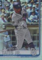 2019 Topps Chrome Update  #54 Fernando Tatis Jr. Refractor Baseball Card