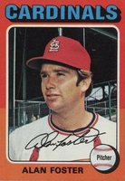 1975 Topps #296 Alan Foster Baseball Card