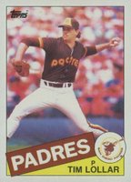1985 Topps #13 Tim Lollar Baseball Card