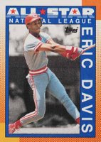 1990 Topps #402 Eric Davis Baseball Card