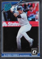 2018 Panini Donruss Optic #65 Gleyber Torres #Gleybergood Baseball Card