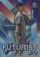 2021 Bowman Mega Box Chrome Futurist #BW Bobby Witt Jr. Baseball Card