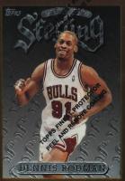 1996 Finest #5 Dennis Rodman w/Coating Basketball Card