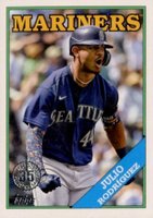 2023 Topps 1988 Topps Baseball #T8864 Julio Rodriguez Baseball Card