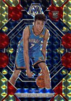 2022 Panini Mosaic #236 Chet Holmgren Fusion Red & Yellow Choice Basketball Card