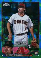 2023 Topps Chrome Update #USC220 Corbin Carroll Blue/Green Lava Lamp Refractor Baseball Card