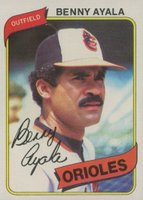 1980 Topps #262 Benny Ayala Baseball Card