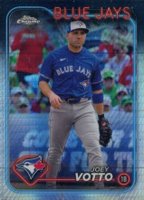 2024 Topps Chrome #171 Joey Votto Prism Refractor Baseball Card