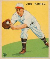 1933 Goudey #108 Joe Kuhel Baseball Card