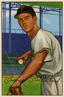1952 Bowman #207 George Strickland Baseball Card