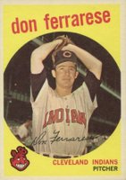 1959 Topps #247 Don Ferrarese Baseball Card