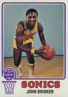 1973 Topps #7 John Brisker Basketball Card