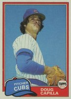 1981 Topps #136 Doug Capilla Baseball Card