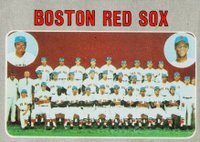 1970 Topps #563 Red Sox Team Baseball Card