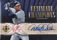 2007 Ultimate Collection Ultimate Champions Signatures #UCSDJ Derek Jeter Baseball Card
