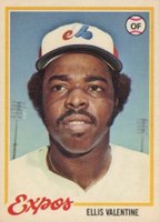 1978 O-Pee-Chee #45 Ellis Valentine Baseball Card